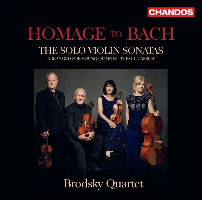 Homage to Bach: The Solo Violin Sonatas / Brodsky Quartet - Image 2