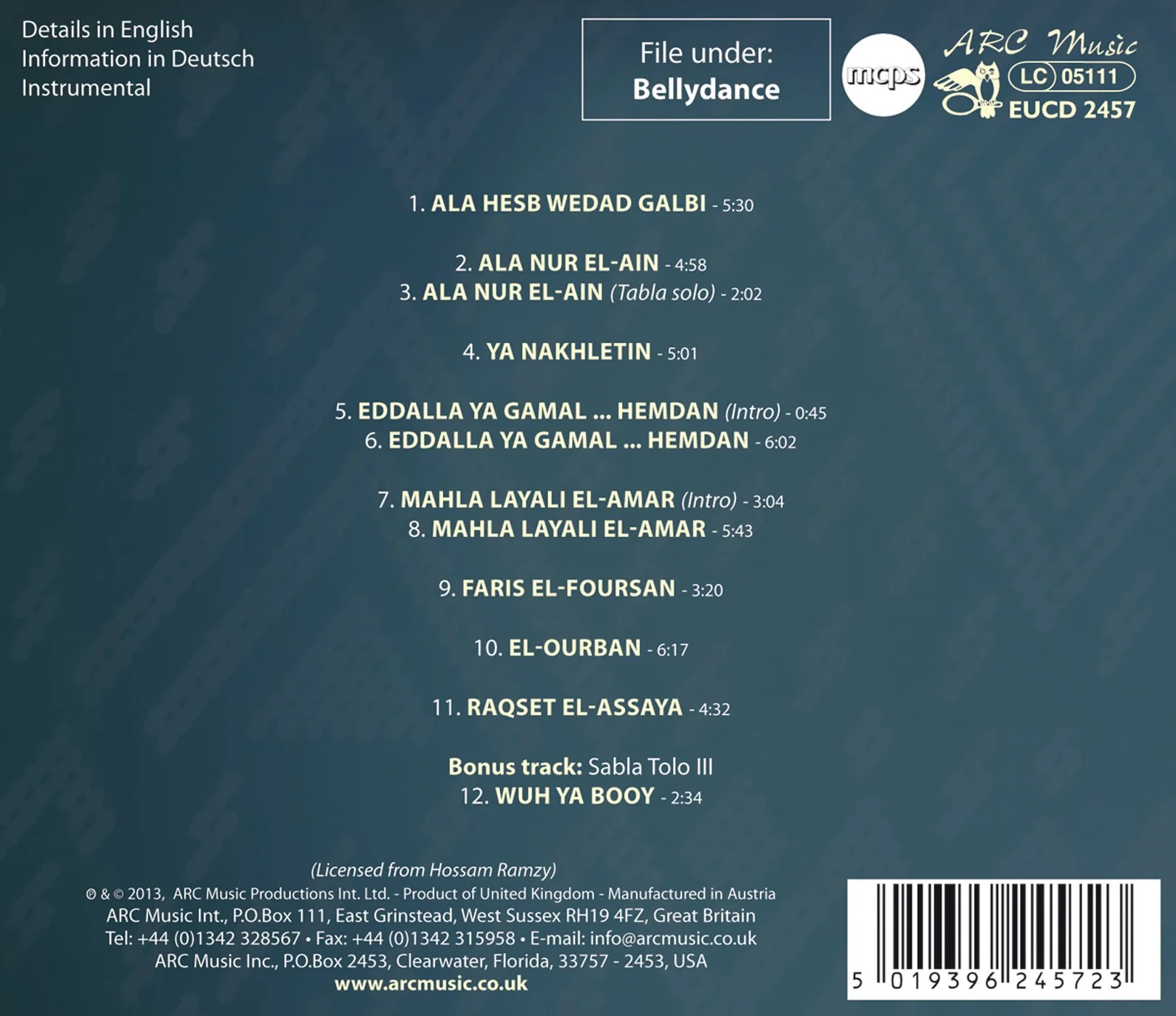 Hossam Ramzy: Best of Saaidi - Image 2