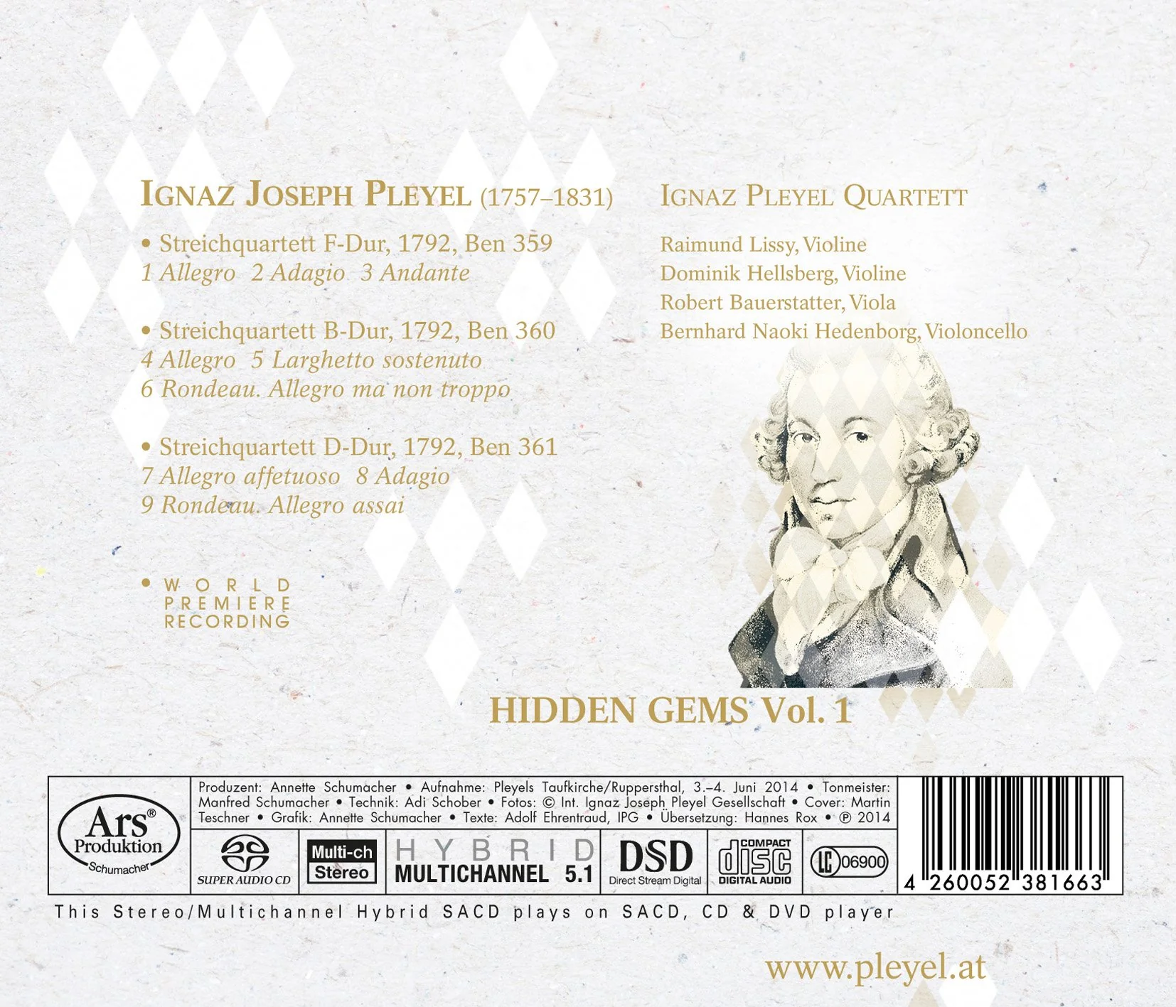 Ignaz Joseph Pleyel: Hidden Gems, Vol. 1 - Image 2