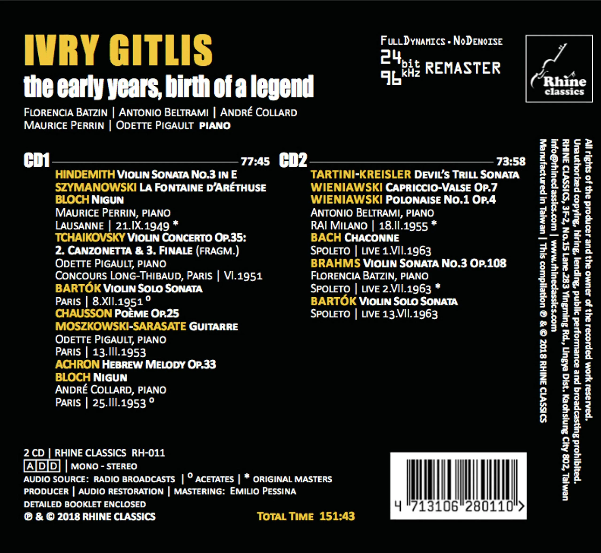 Ivry Gitlis: The Early Years, Birth of a Legend - Image 2