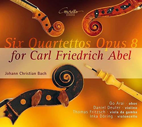 J.C. Bach: 6 Quartettos, Op. 8 / Arai, Deuter, Fritzsch, Doring - Image 2