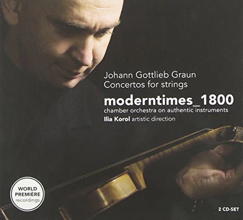 Johann Gottlieb Graun: Concertos For Strings / Korol, Moderntimes Ensemble - Image 2