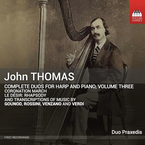 John Thomas: Complete Duos for Harp & Piano, Vol. 3 / Duo Praxedis - Image 2