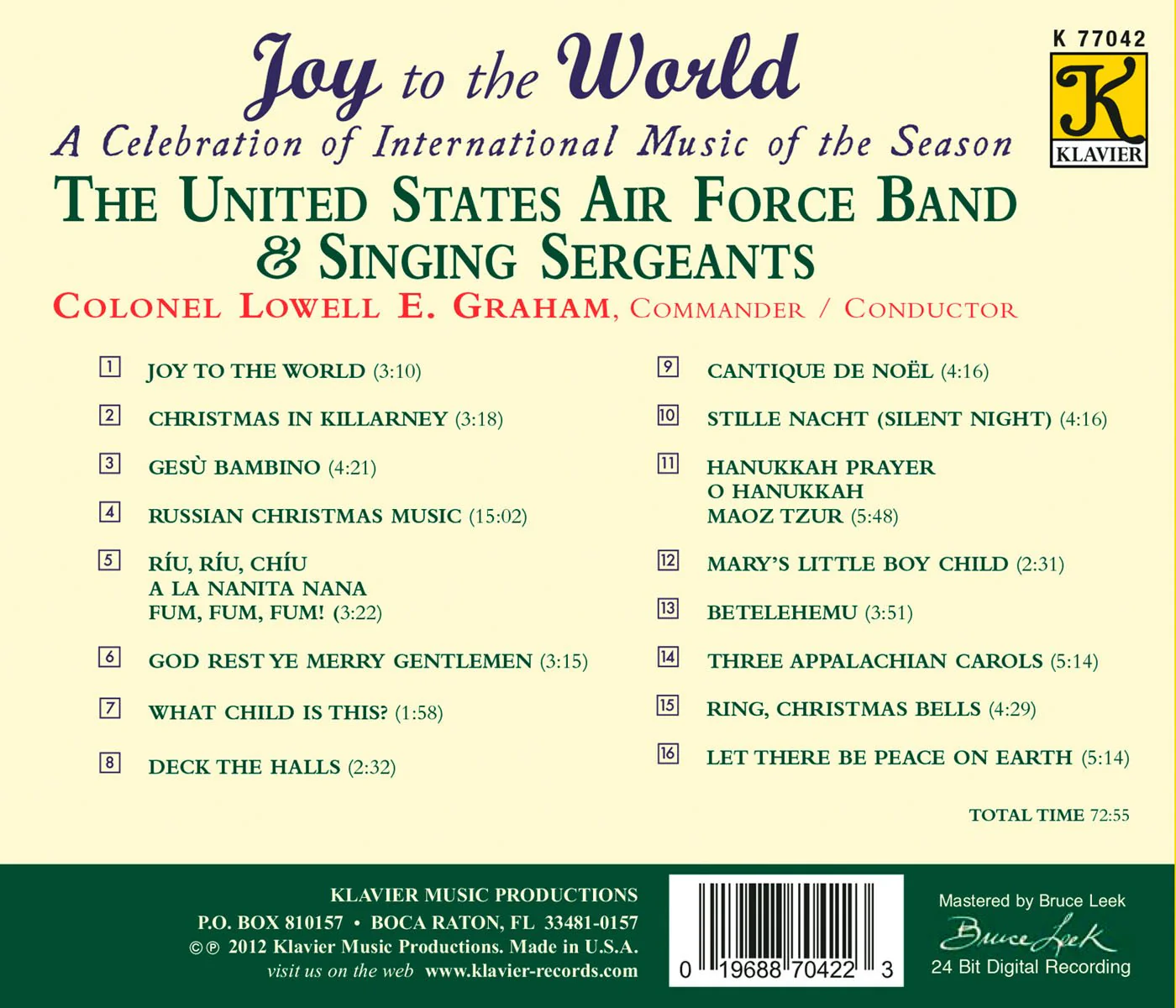 Joy to the World (A Celebration of International Music of th - Image 2