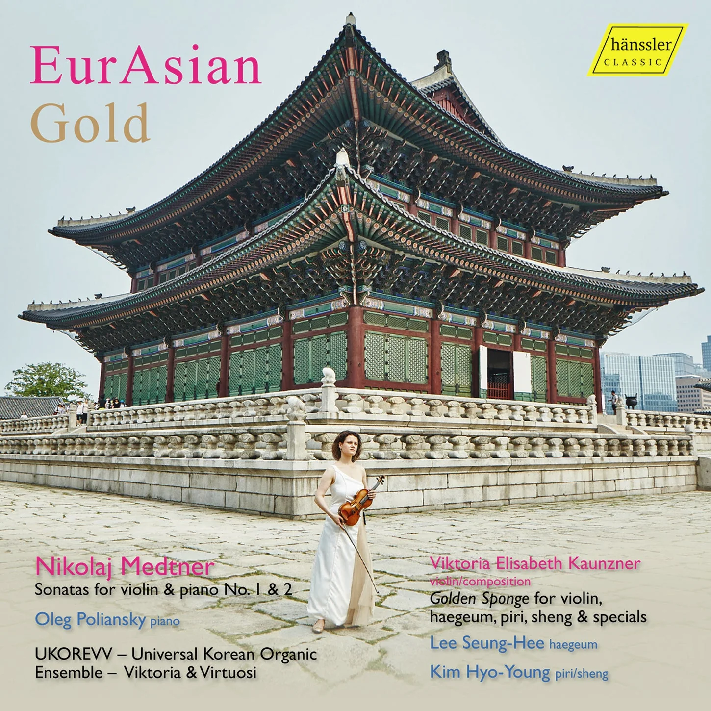 Kaunzner & Medtner: Eurasian Gold / Kaunzner, Seung-Hee, Poliansky, Hyo-Young - Image 2
