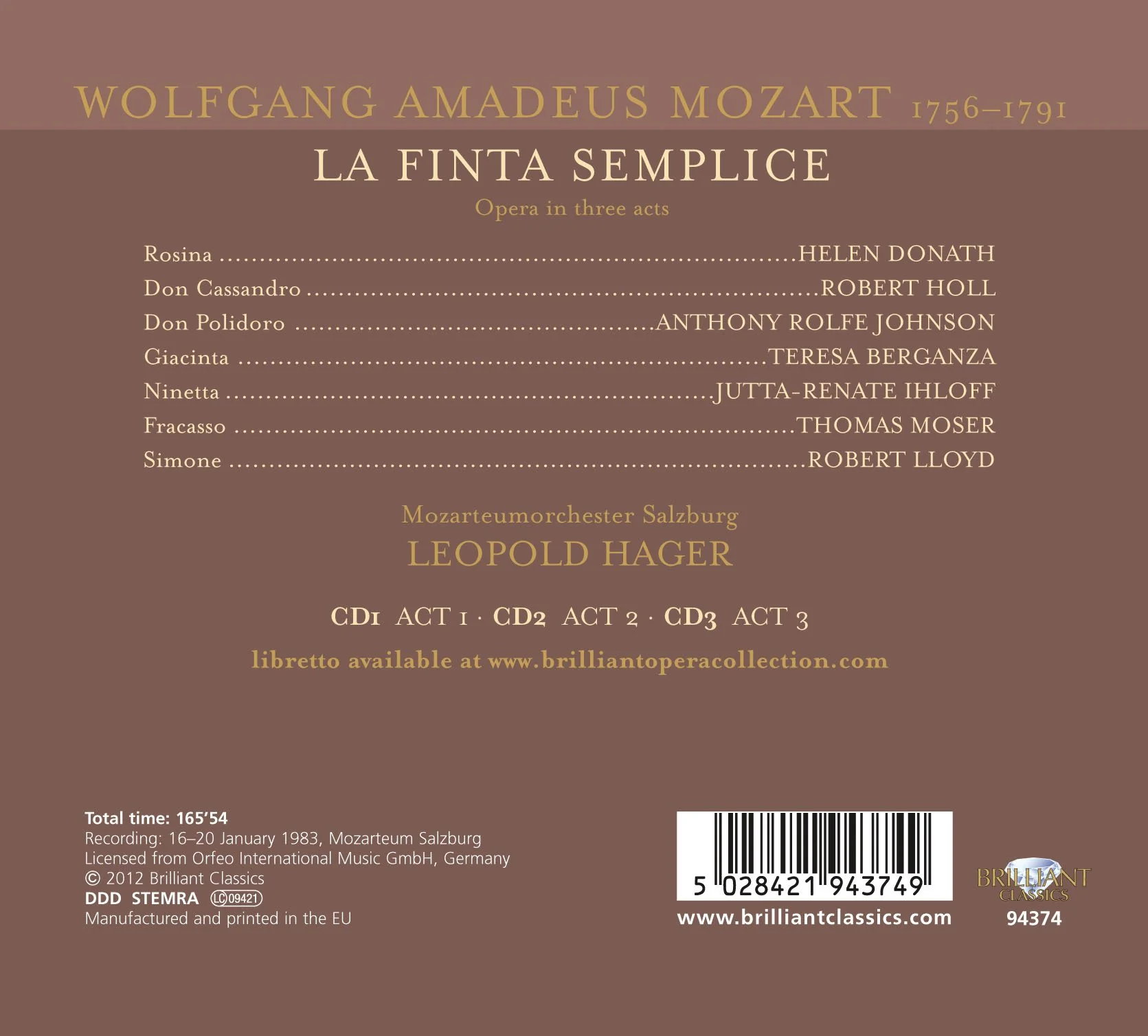 La Finta Semplice - Image 2