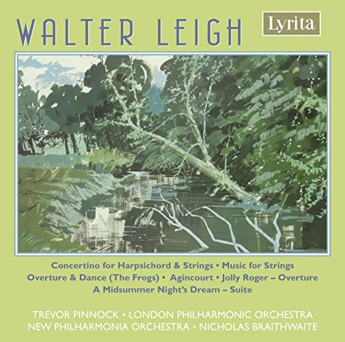 Leigh: Agincourt, Concertino For Harpsichord, Etc / Pinnock, Braithwaite - Image 2