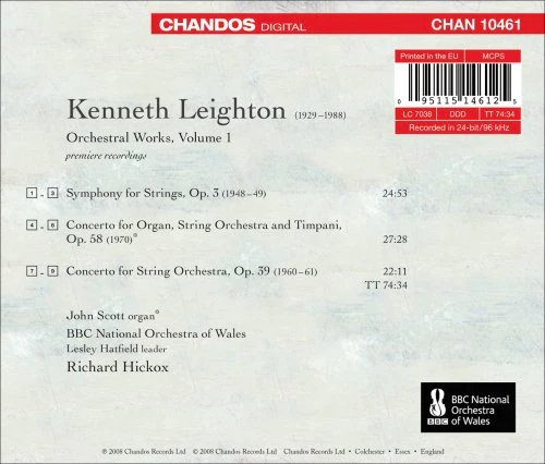 Leighton: Orchestral Works Vol 1 / Hickox, Scott, BBC - Image 2