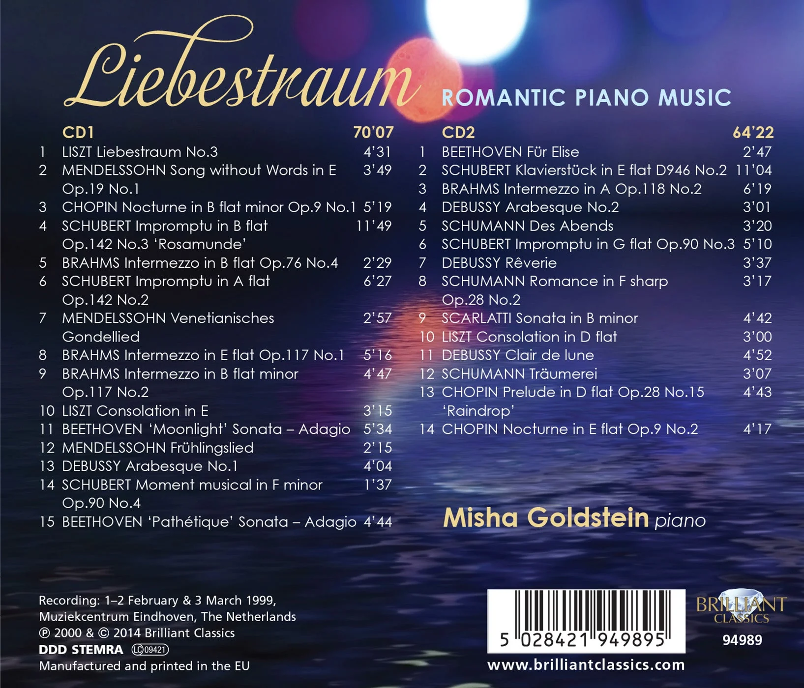 Liebestraum: Romantic Piano Music - Image 2