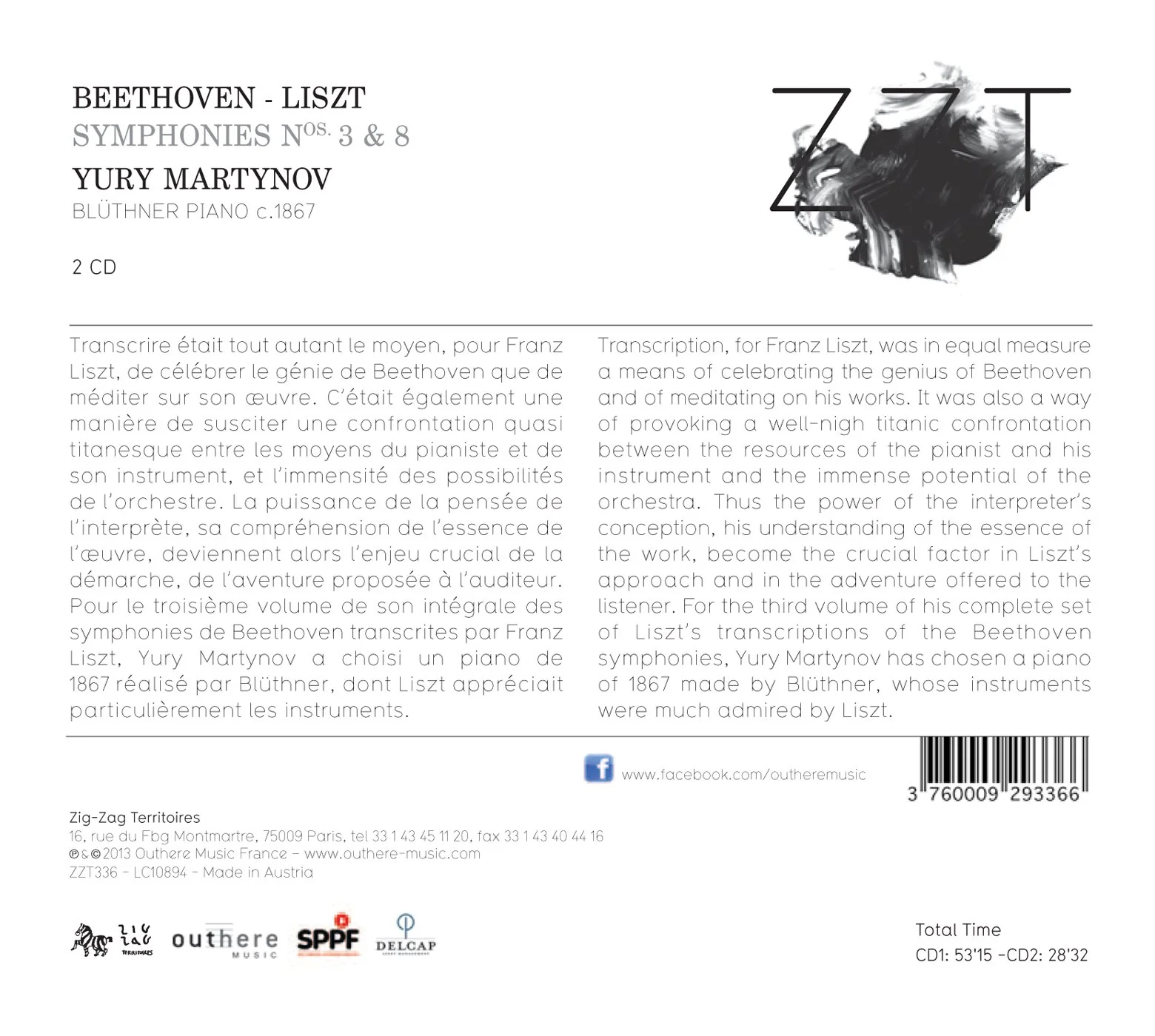 Liszt: Beethoven Symphonies Nos. 3 & 8 - Image 2