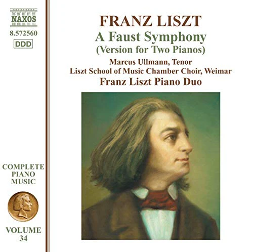 Liszt Complete Piano Music, Vol. 34: A Faust Symphony (Versi - Image 2
