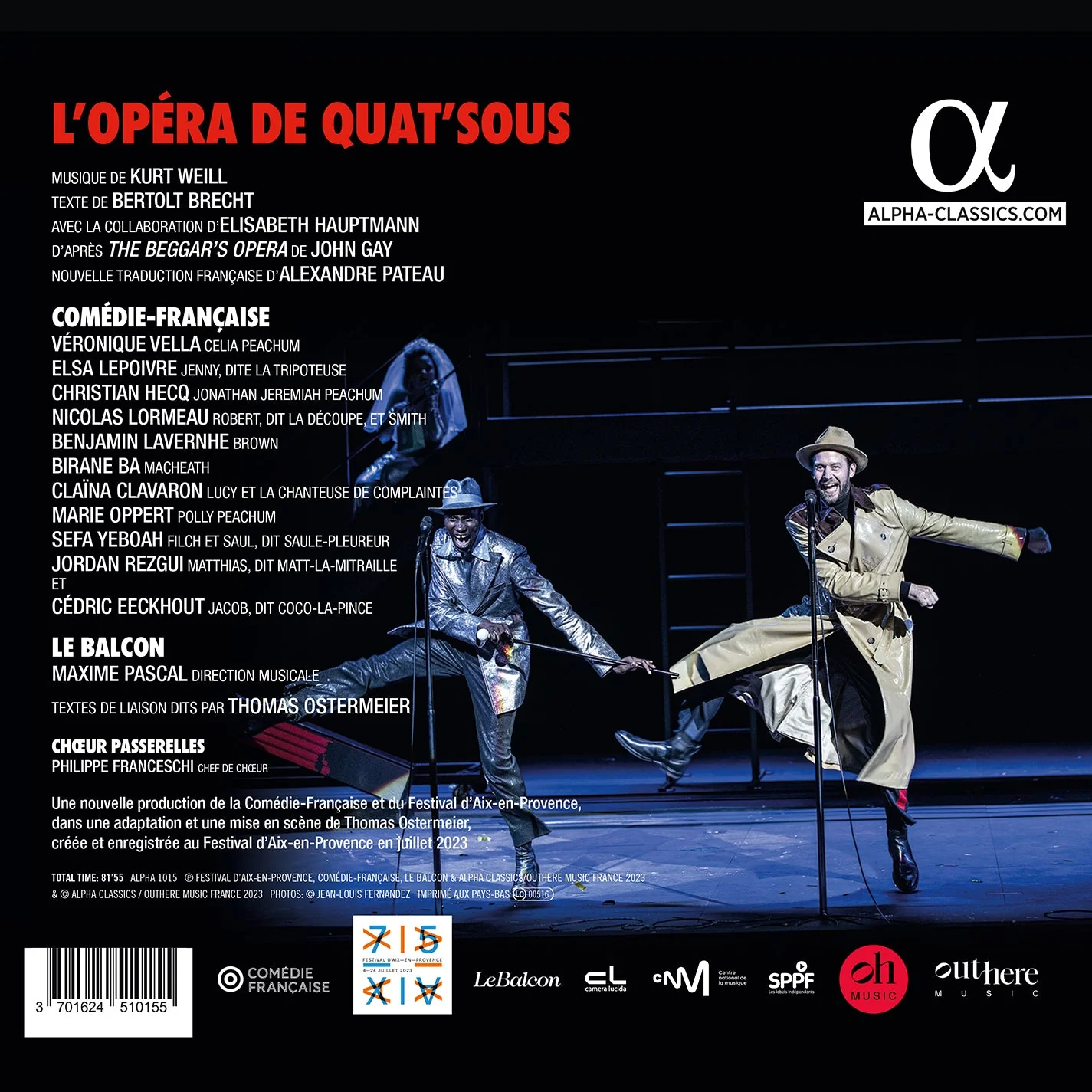 L'opera de quat'sous / Pascal, Le Balcon - Image 2