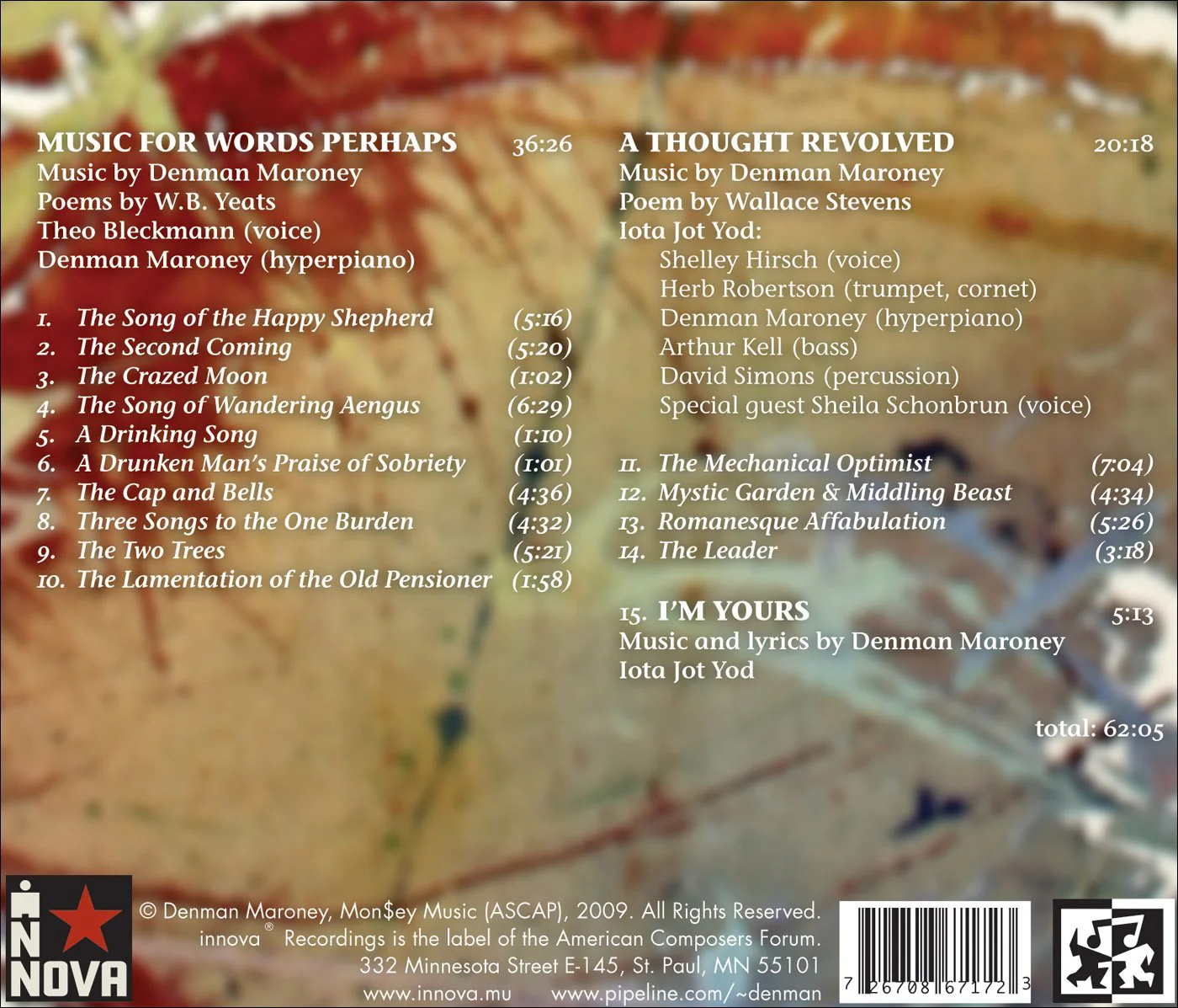 Maroney: Music for Words, Perhaps - Image 2