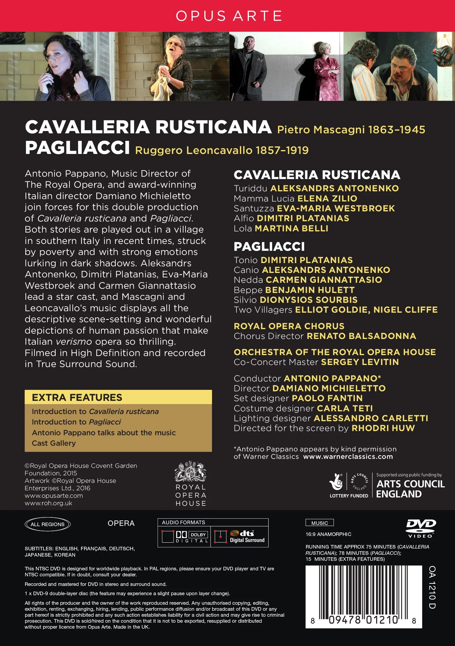 Mascagni: Cavalleria Rusticana - Leoncavallo: Pagliacci - Image 2