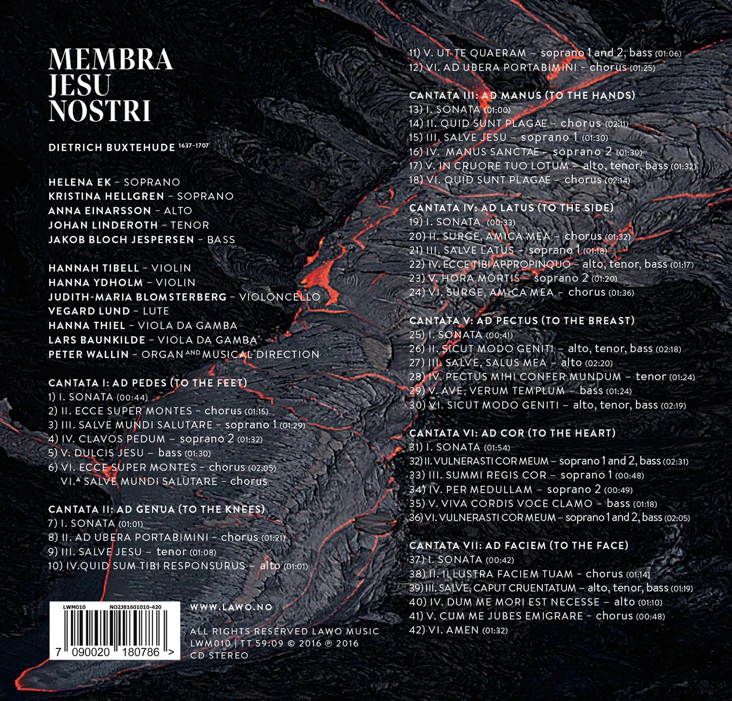 Membra Jesu Nostri By Dietrich Buxtehude - Image 2