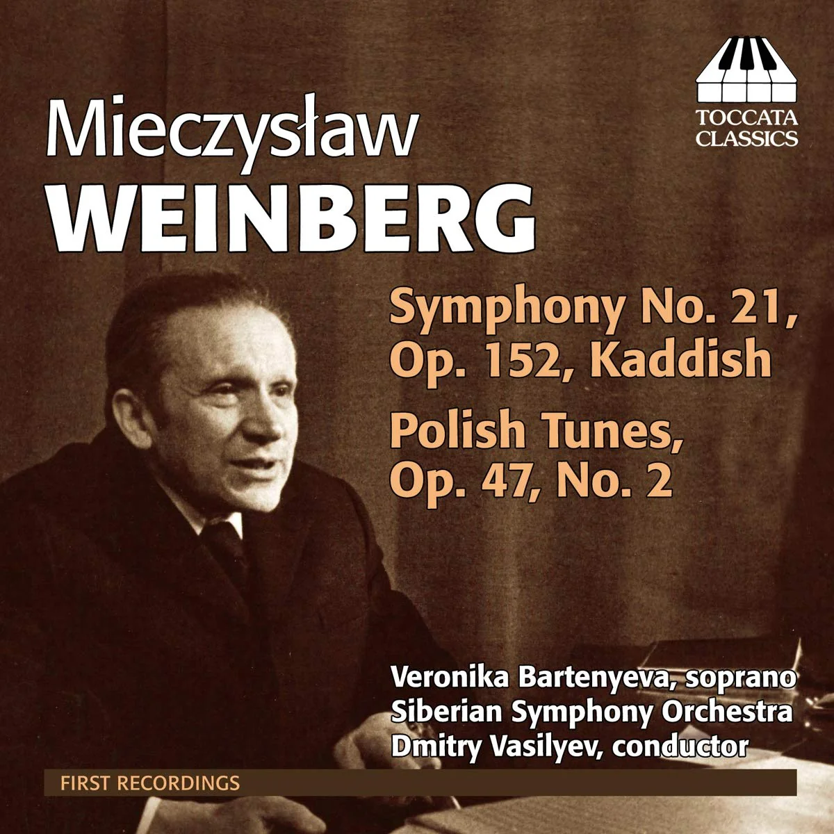 Weinberg: Music for Orchestra / Bartenyeva, Vasilyev, Siberian Symphony - Image 2