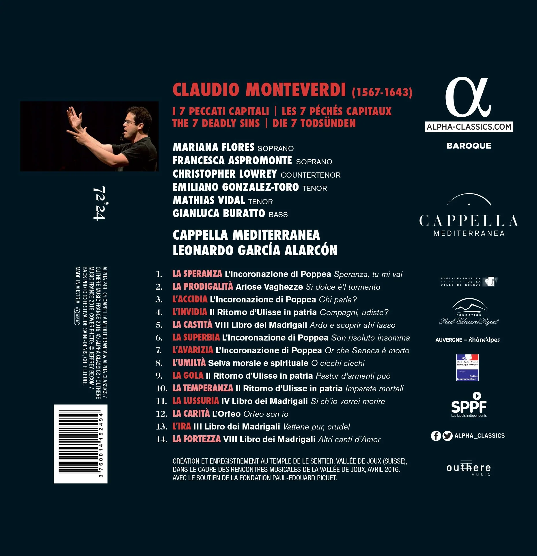 Monteverdi: I 7 Peccatti Capitali - Image 2