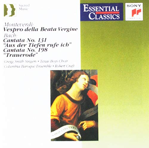 Monteverdi: Vespro Della Beata Vergine;  Bach / Craft - Image 2