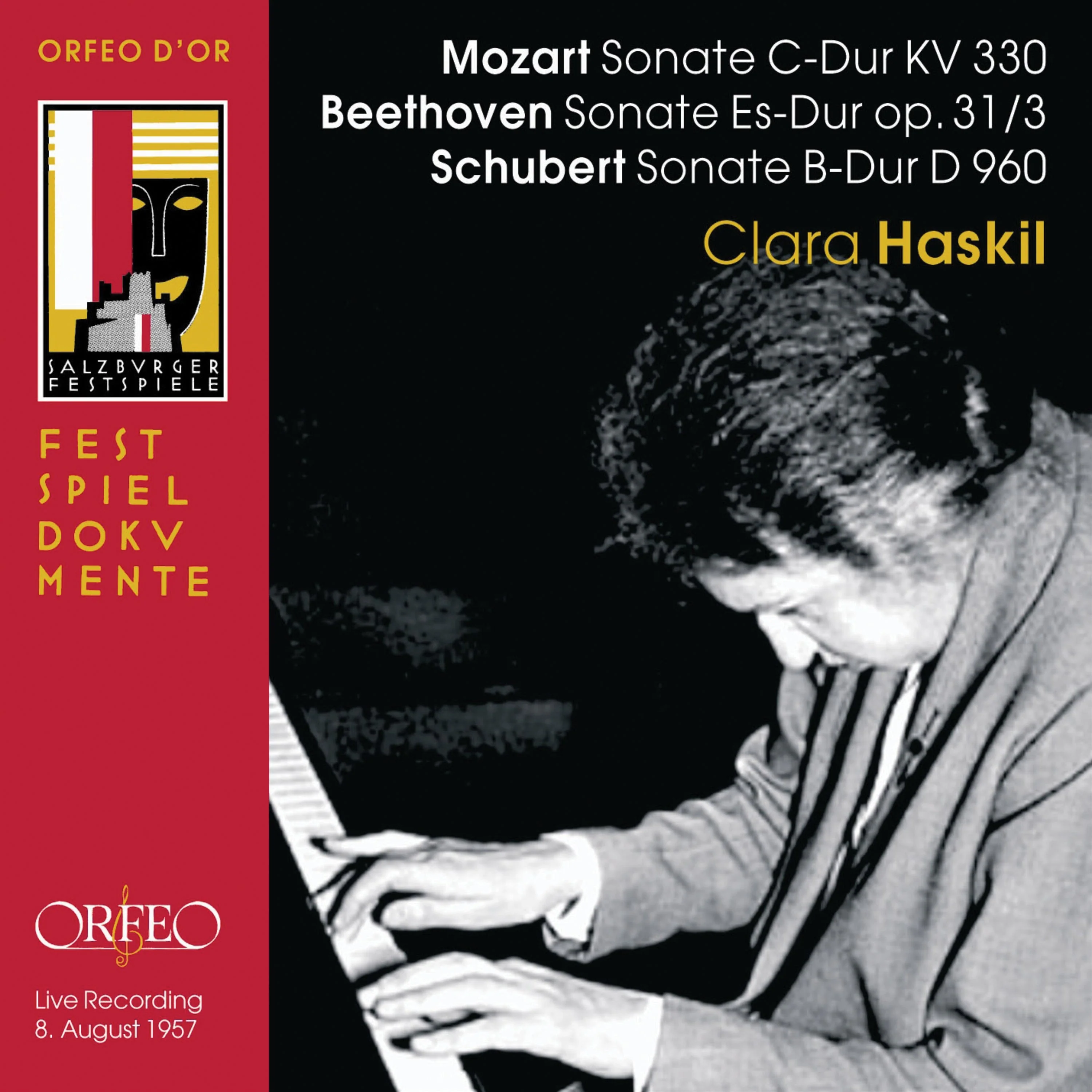 Mozart, Beethoven & Schubert: Piano Sonatas (Live) - Image 2