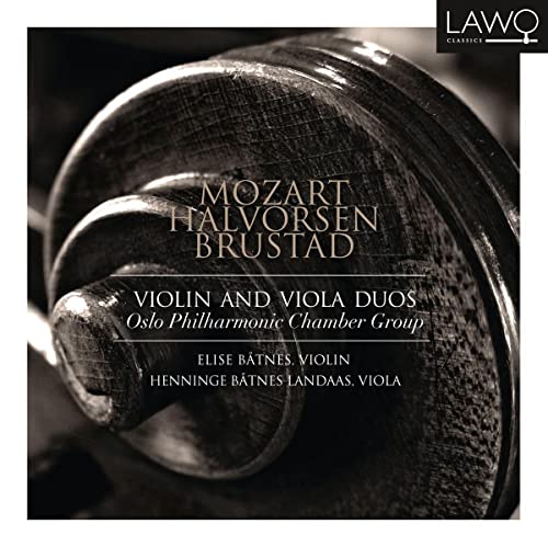 Mozart, Halvorsen, Brustad: Violin and Viola Duos - Image 2