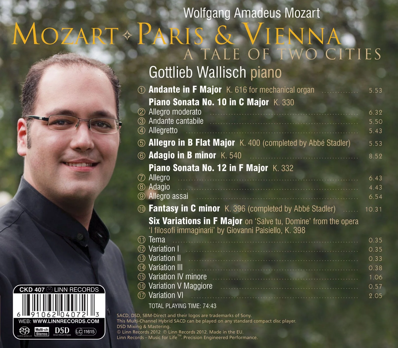 Mozart: Paris & Vienna - Image 2