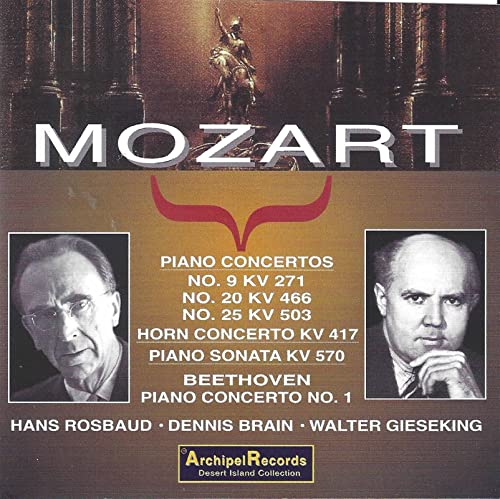 Mozart: Piano Concertos No. 9, No. 20, No. 25; Horn Concerto; Piano Sonata - Image 2