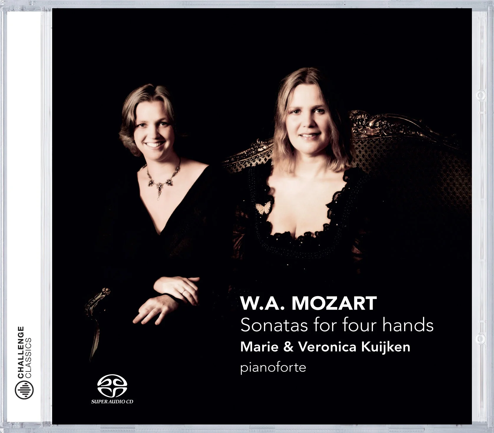 Mozart: Sonatas for Piano Four Hands / Marie & Veronica Kuijken - Image 2