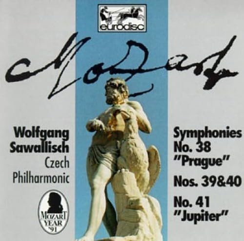 Mozart: Symphonies Nos 38, 39, 40, 41 / Sawallisch, Czech Po - Image 2