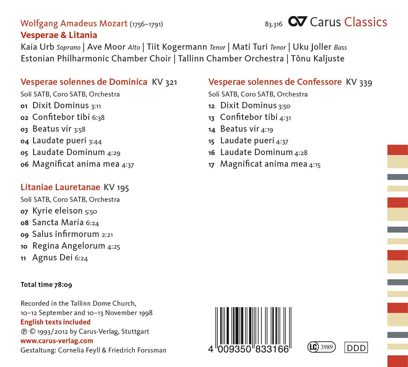 Mozart: Vesperae Solennes De Dominica - Litaniae Lauretanae - Image 2
