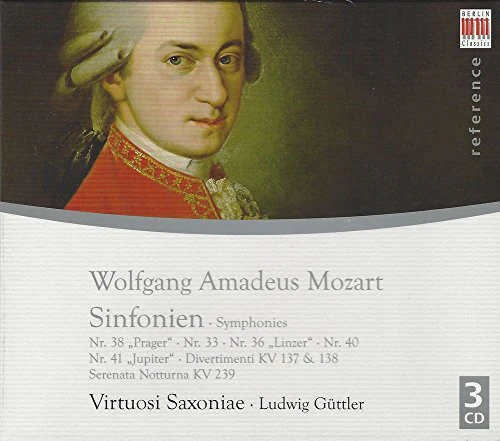 Mozart, W.A.: Symphonies Nos. 33, 36, 38, 40, 41 / Serenata - Image 2