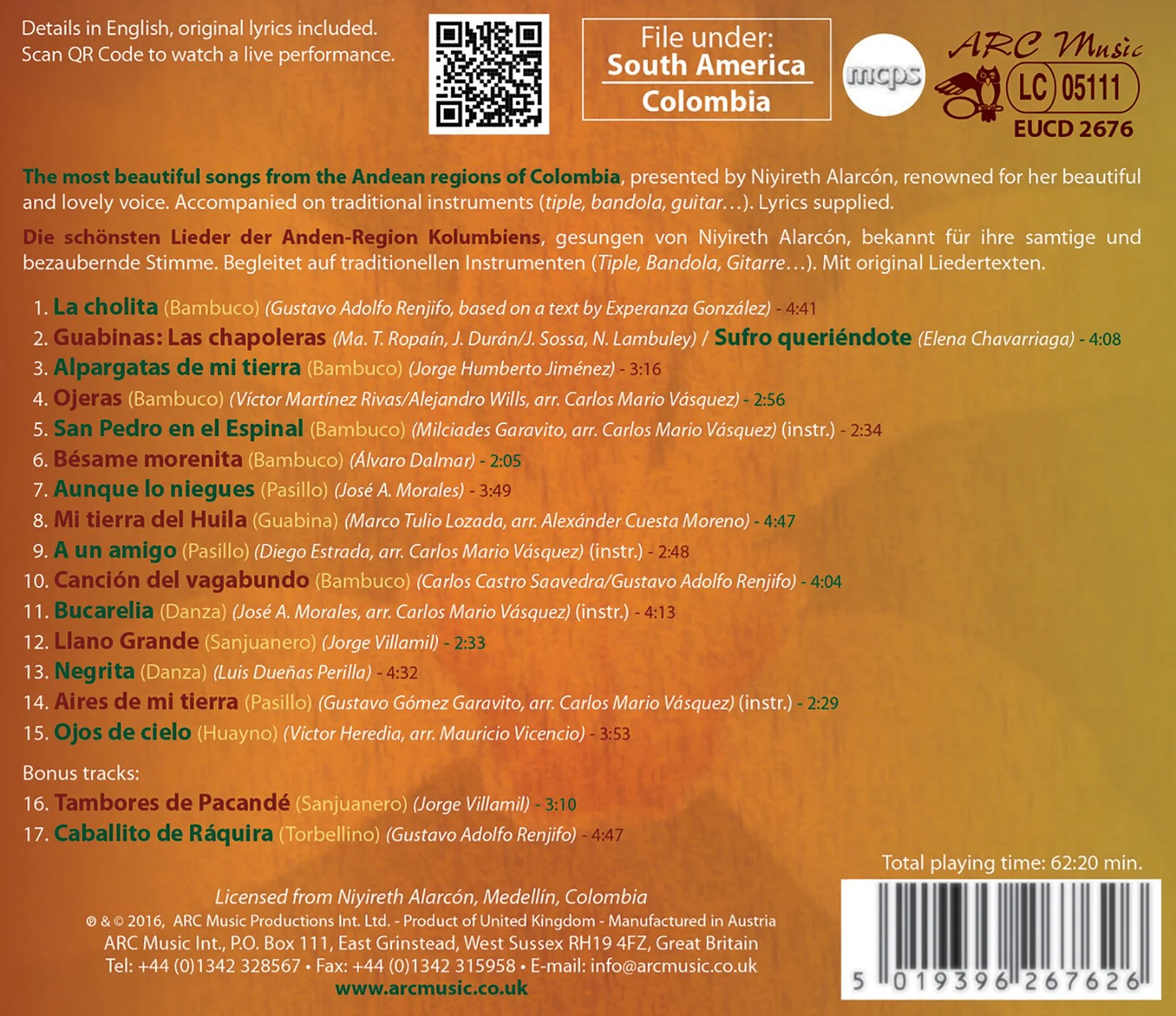 Niyireth: Music from Colombia - Image 2