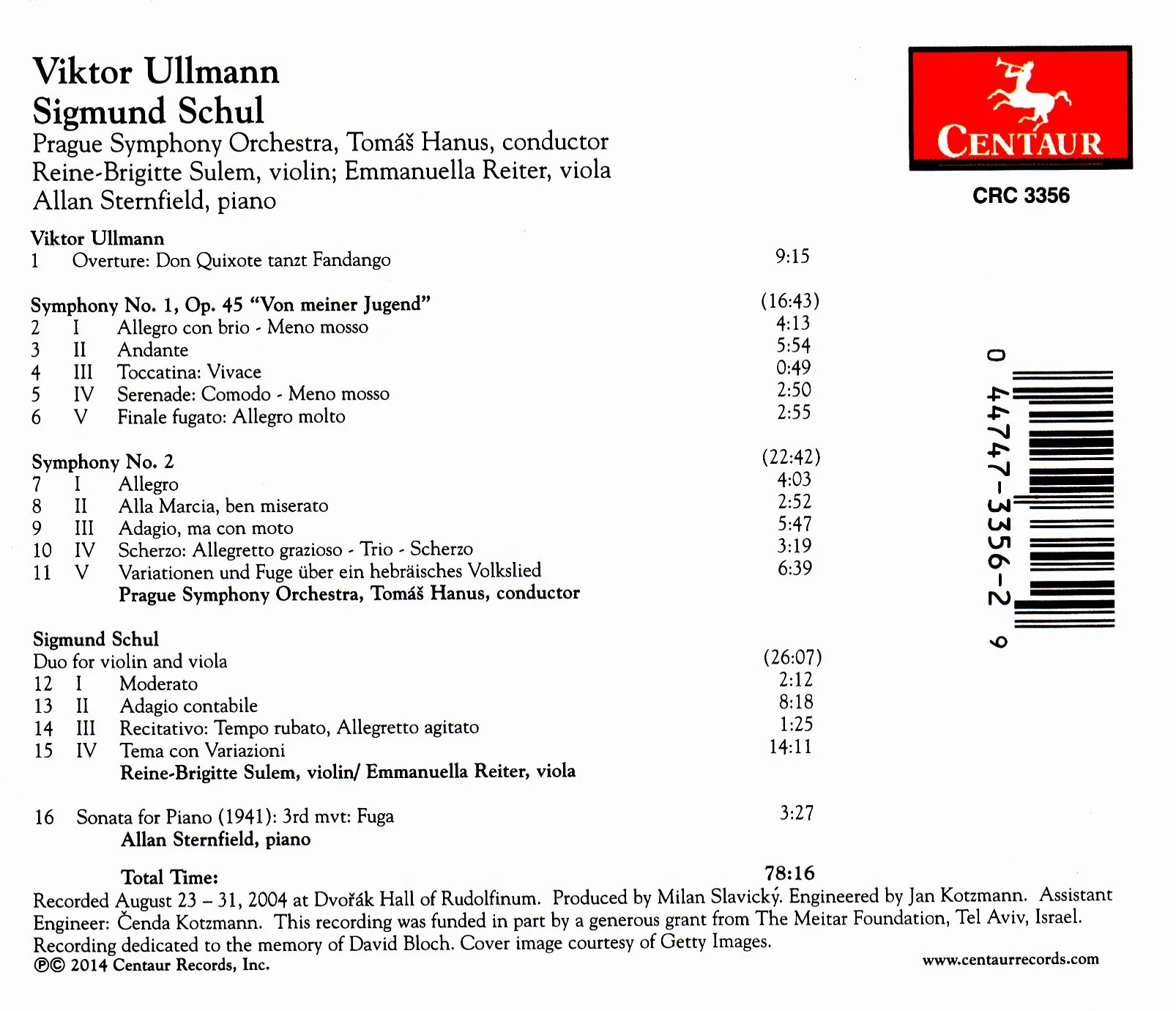 ORCHESTRAL & CHAMBER WORKS - Image 2
