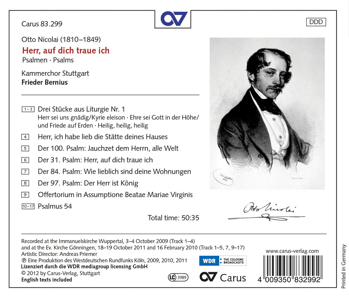 Otto Nicolai: Herr, Auf Dich Traue Ich - Image 2