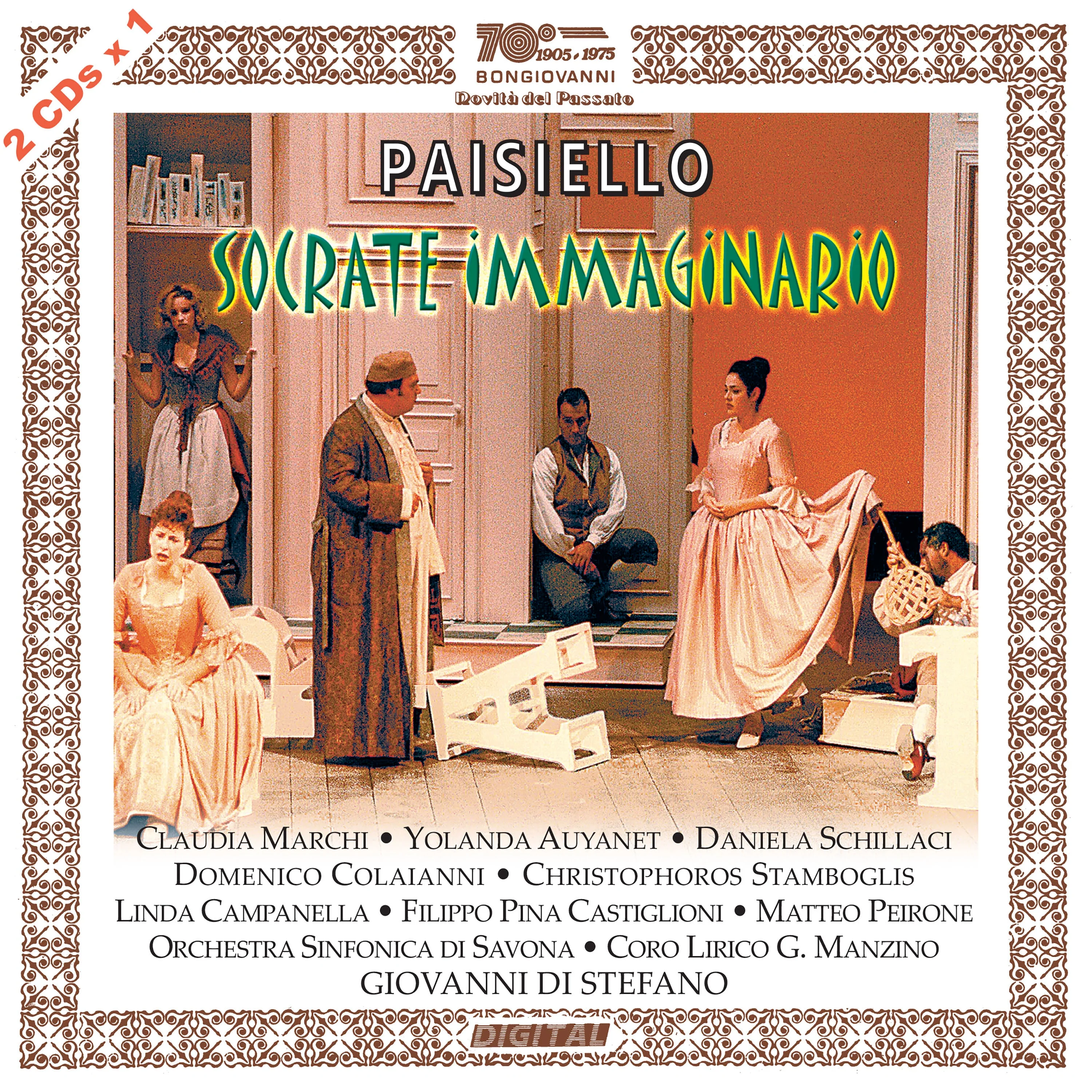 Paisiello: Socrate Immaginario / Marci, Auyanet, Schillaci, Di Stefano, Savona SO - Image 2