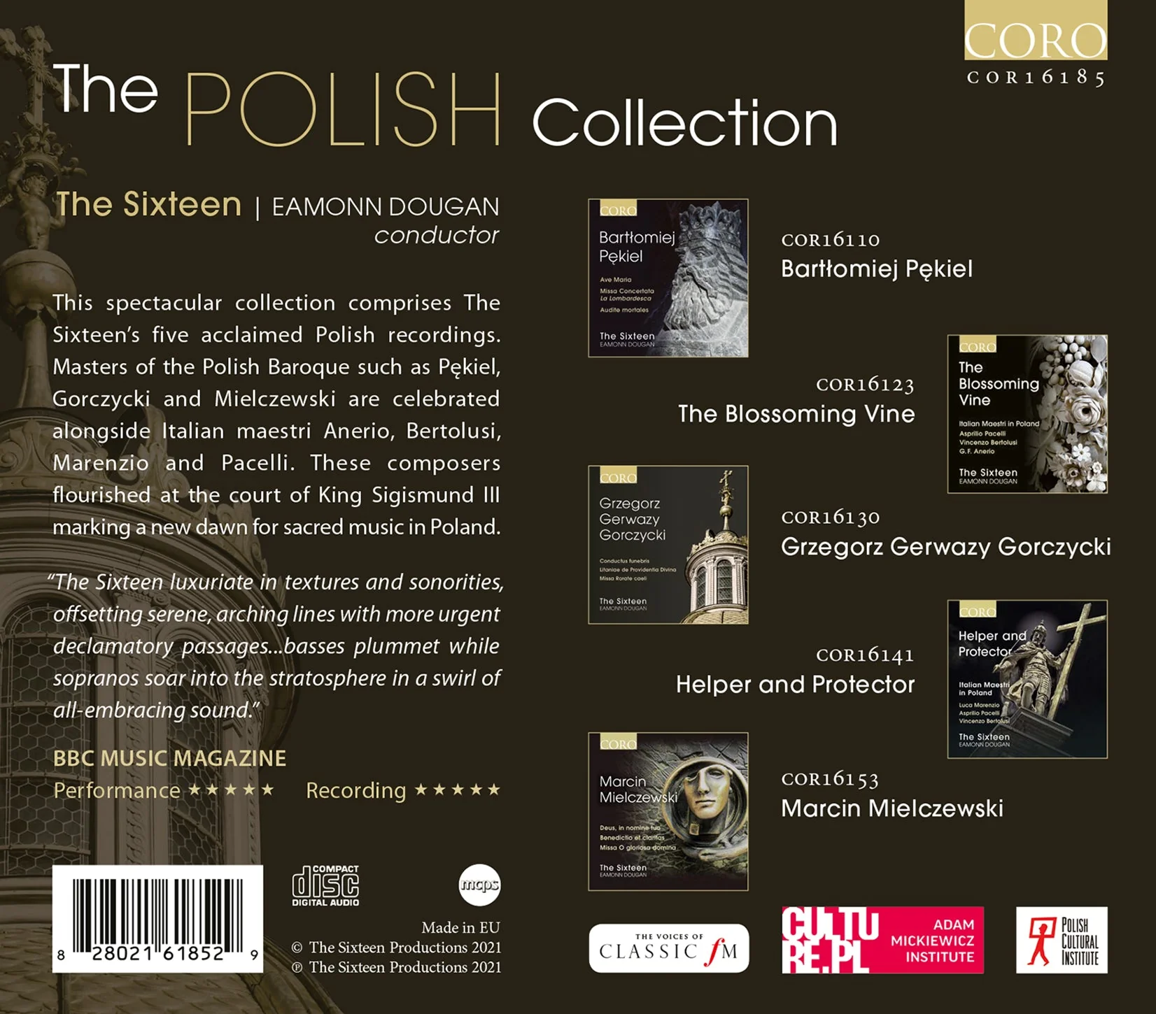 Pekiel, Gorczycki, Mielczewski: The Polish Collection / The Sixteen - Image 2