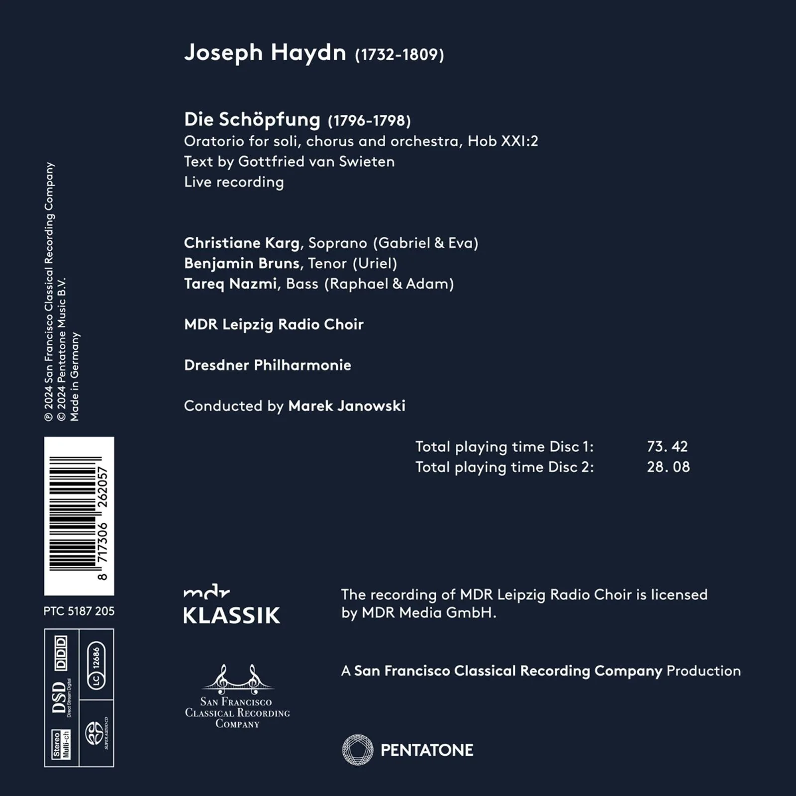 Haydn: Die Schopfung / Janowski, Dresden Philharmonie - Image 2