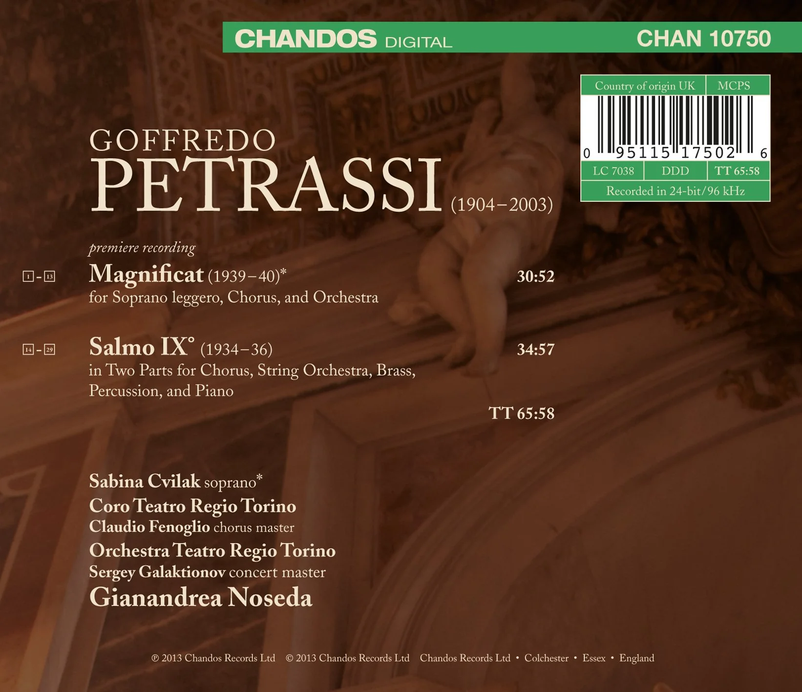 Petrassi: Magnificat; Salmo IX - Image 2