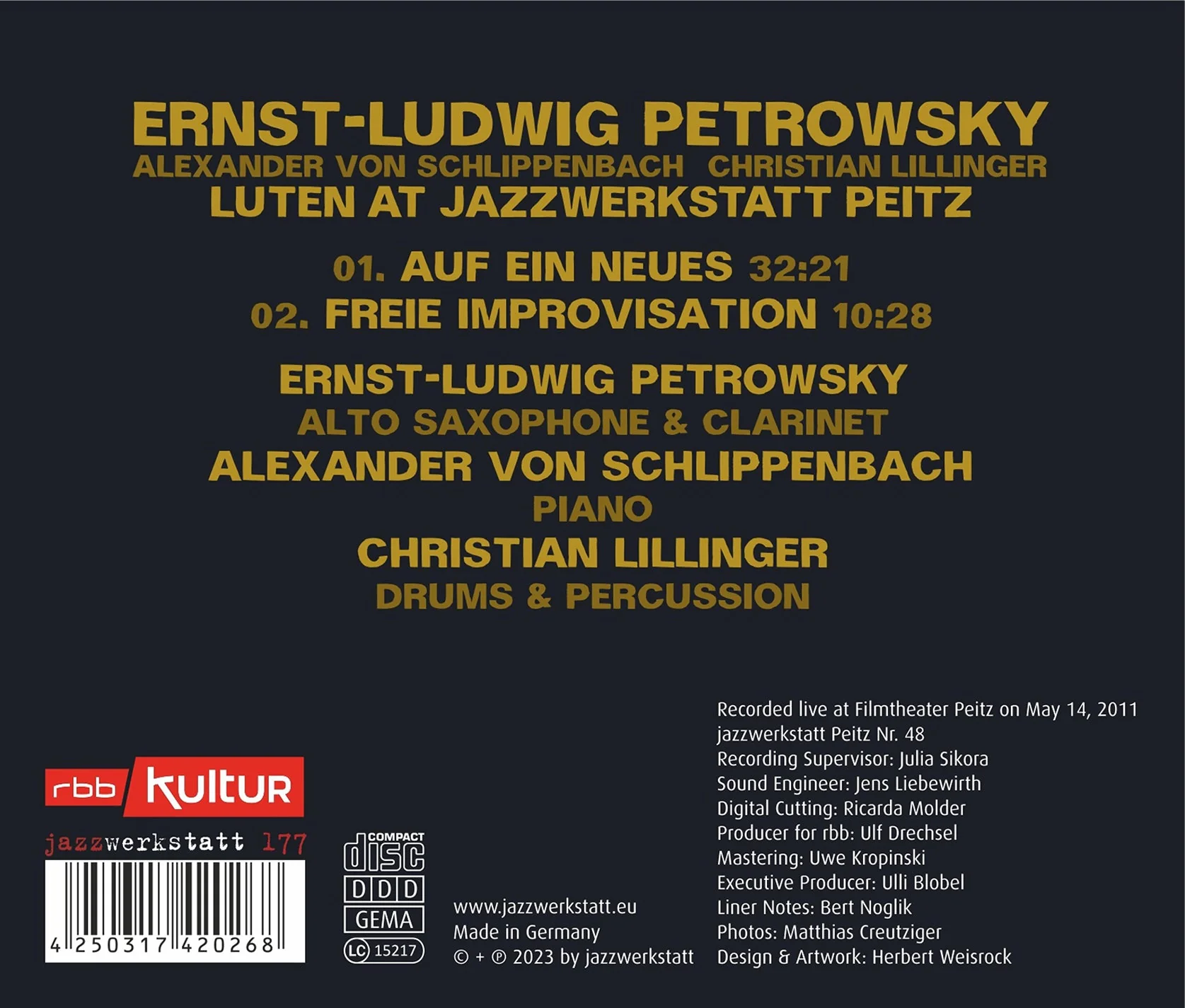Petrowsky: Luten at Jazzwerkstatt Peitz - Image 2