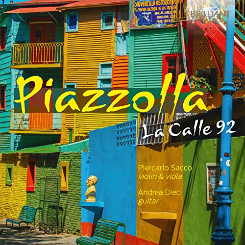 Piazzolla: La Calle 92 / Sacco, Dieci - Image 2