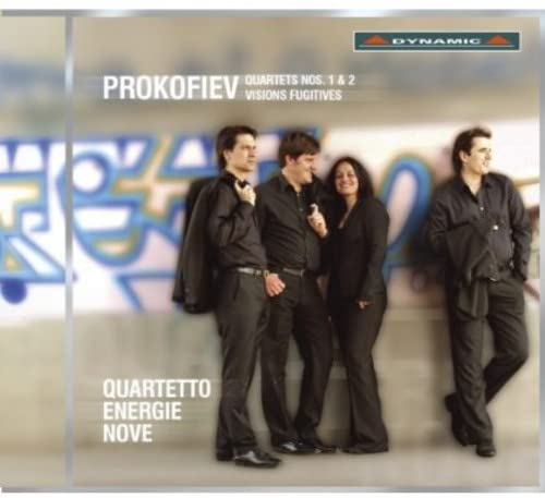 Prokofiev: Quartets No 1 & 2, Visions Fugitives / Quartetto Energie Nova - Image 2