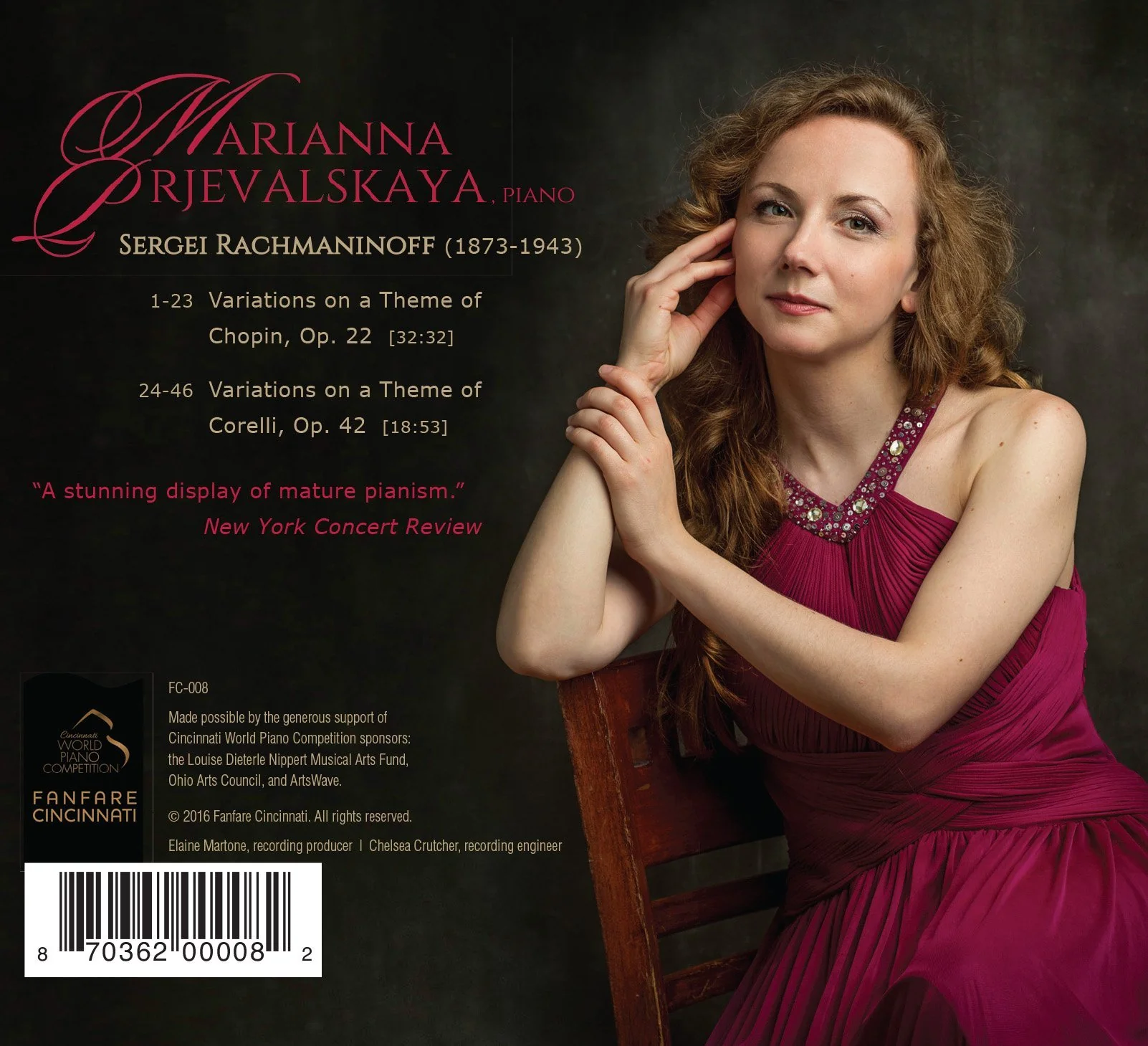 Rachmaninoff: Variations on a Theme of Chopin, Op. 22 & Vari - Image 2