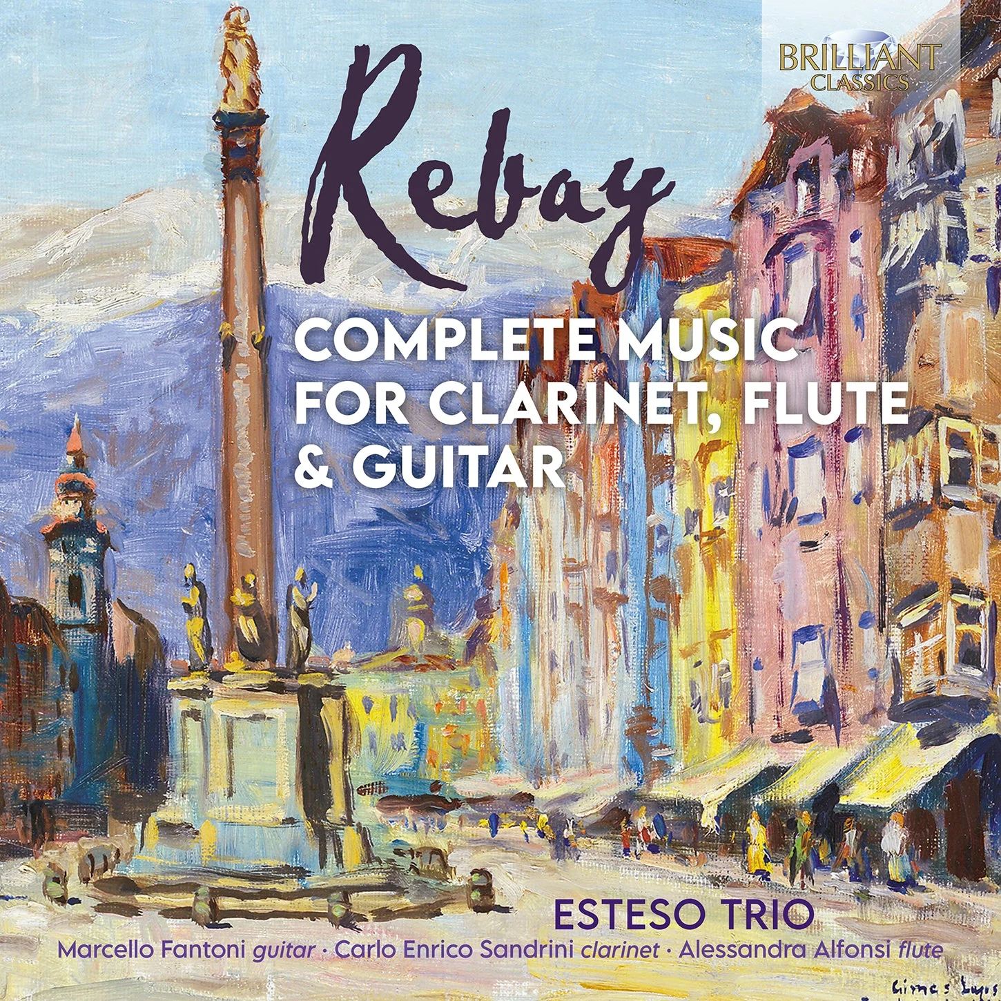Rebay: Complete Music For Clarinet, Flute, & Guitar / Esteso Trio - Image 2
