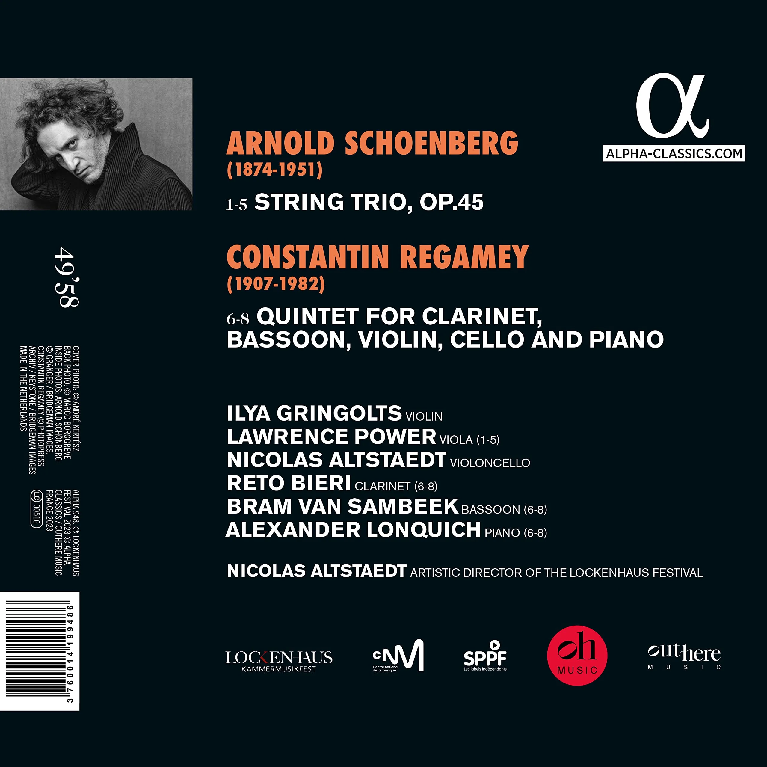 Regamey: Quintet; Schoenberg: String Trio - Image 2