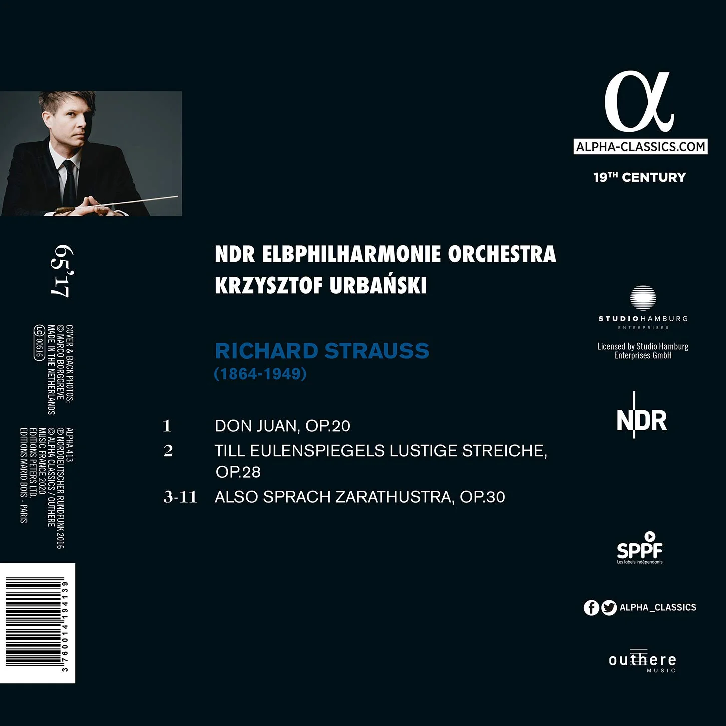 Strauss: Music for Orchestra / Urbański, NDR Elbphilharmonie - Image 2