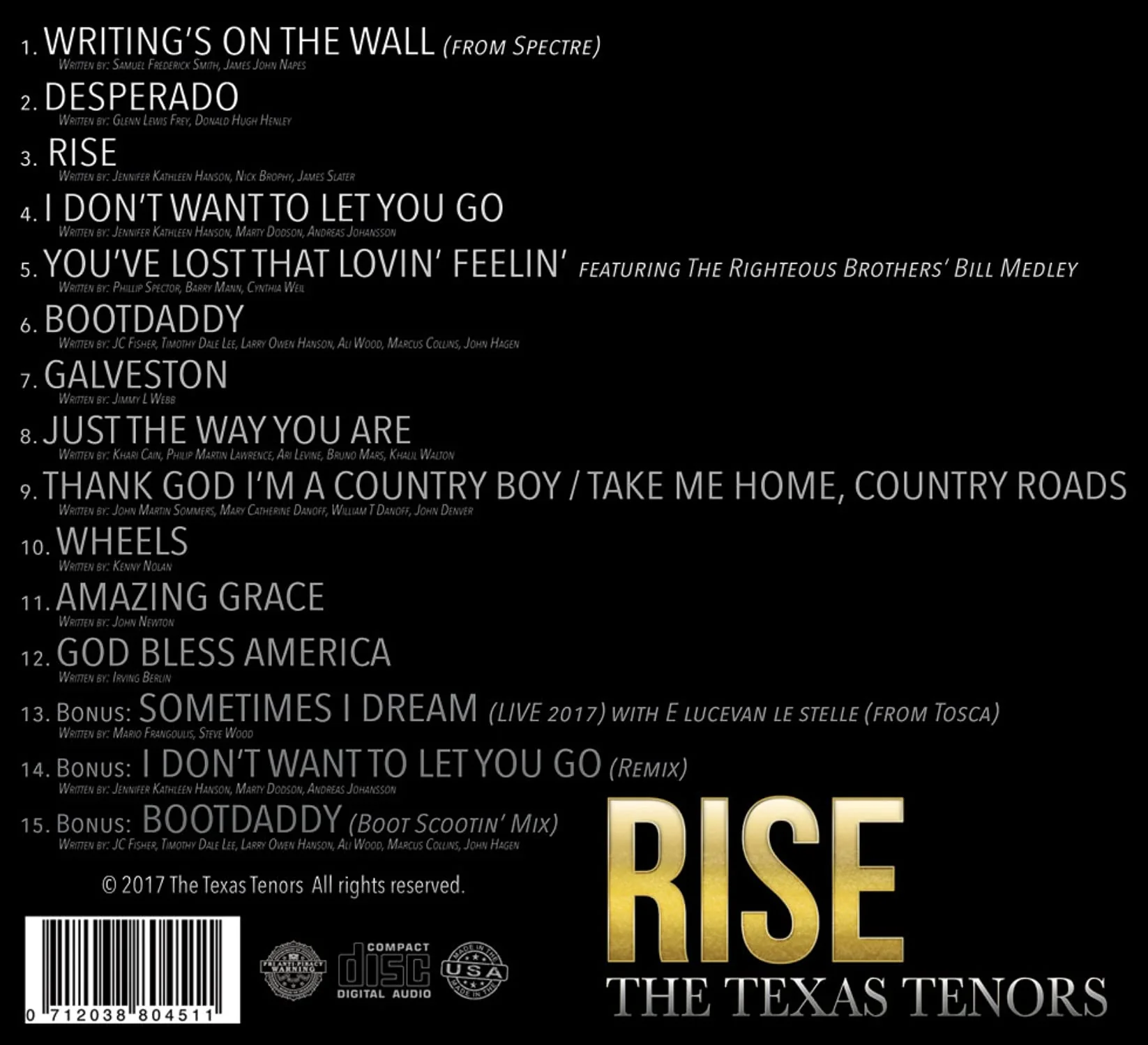 THE TEXAS TENORS: RISE - Image 2