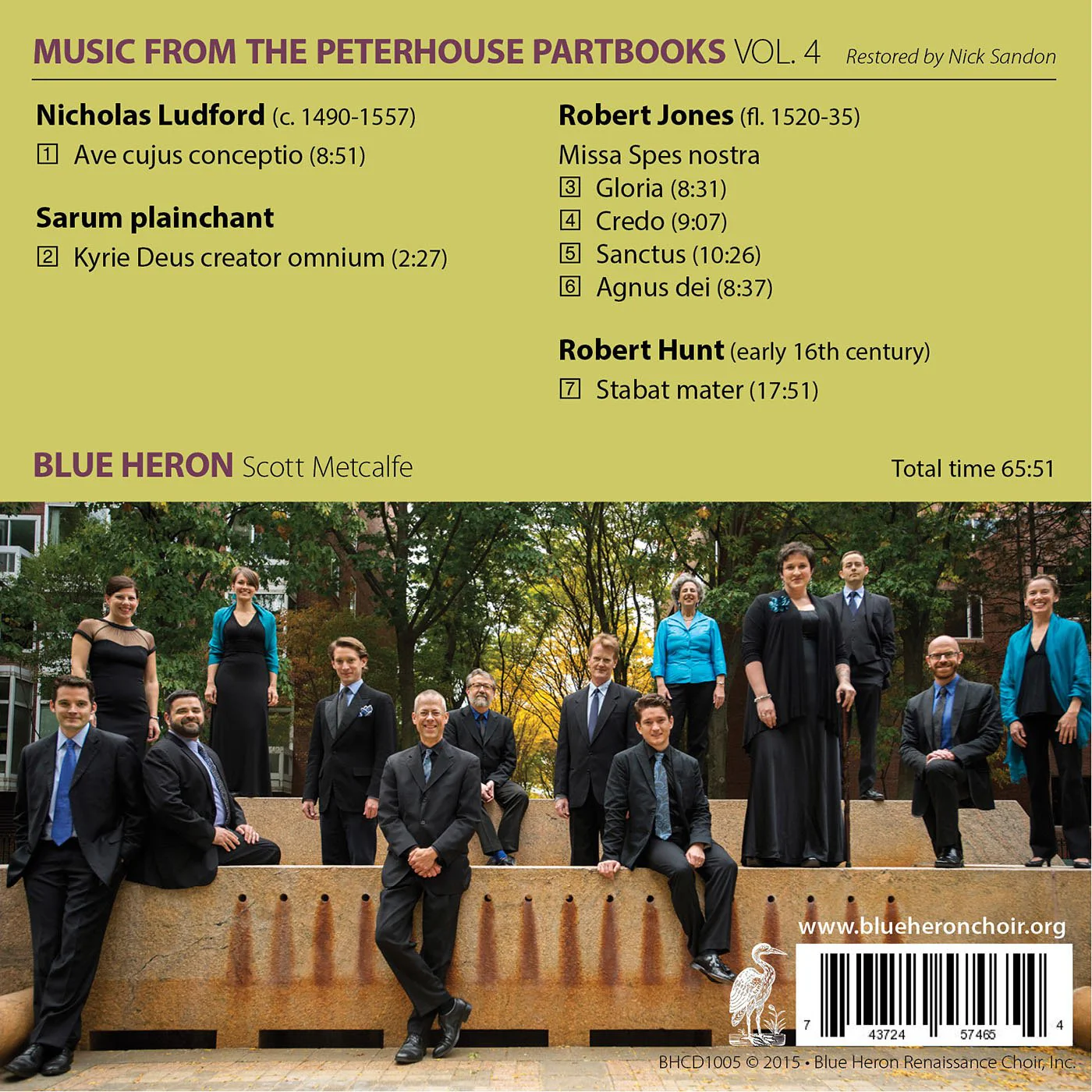 Jones: Missa Spes Nostra - Ludford: Ave Cujus Conceptio - Hunt: Stabat Mater - Image 2