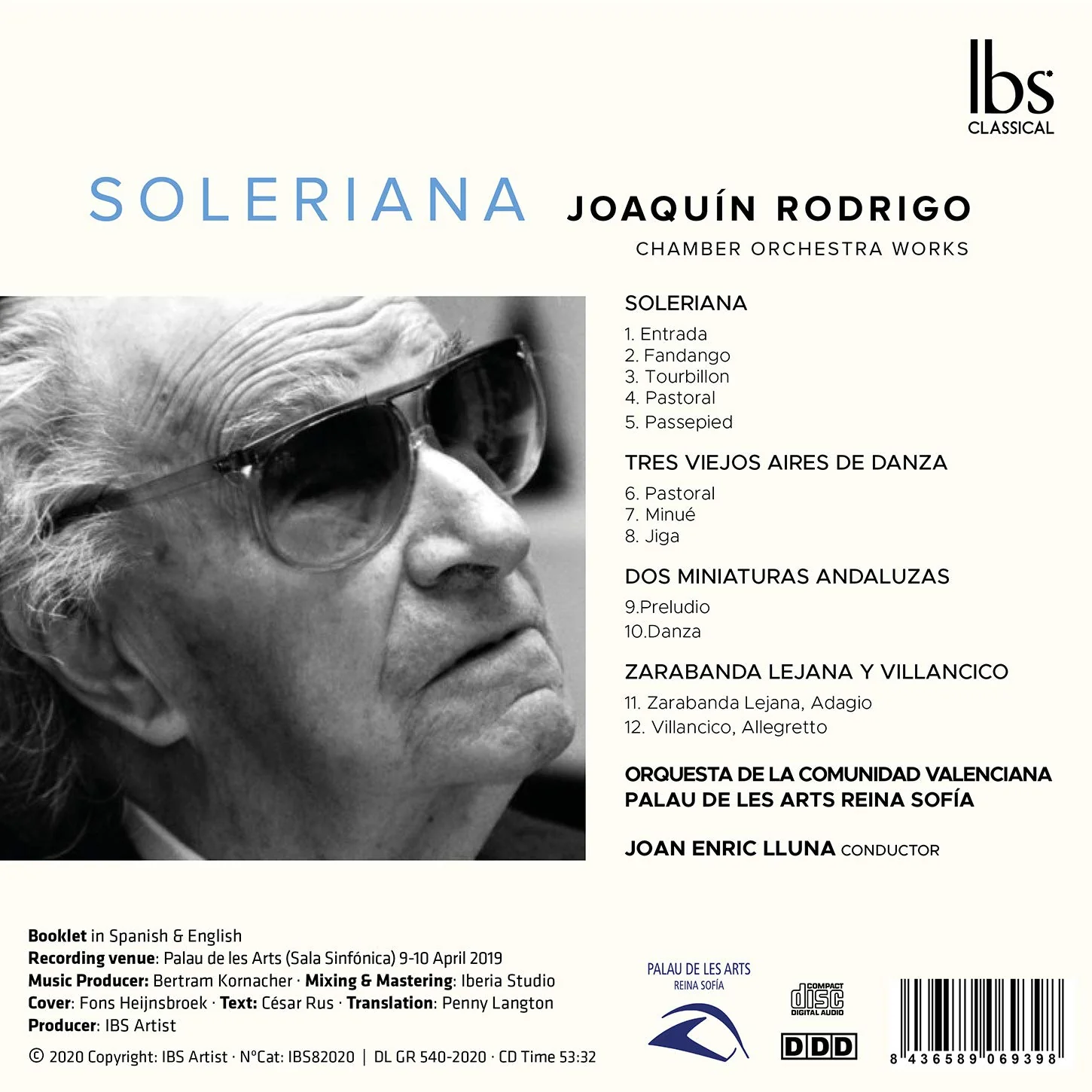 Rodrigo: Soleriana / Lluna, Orquestra de la Comunitat Valenciana - Image 2