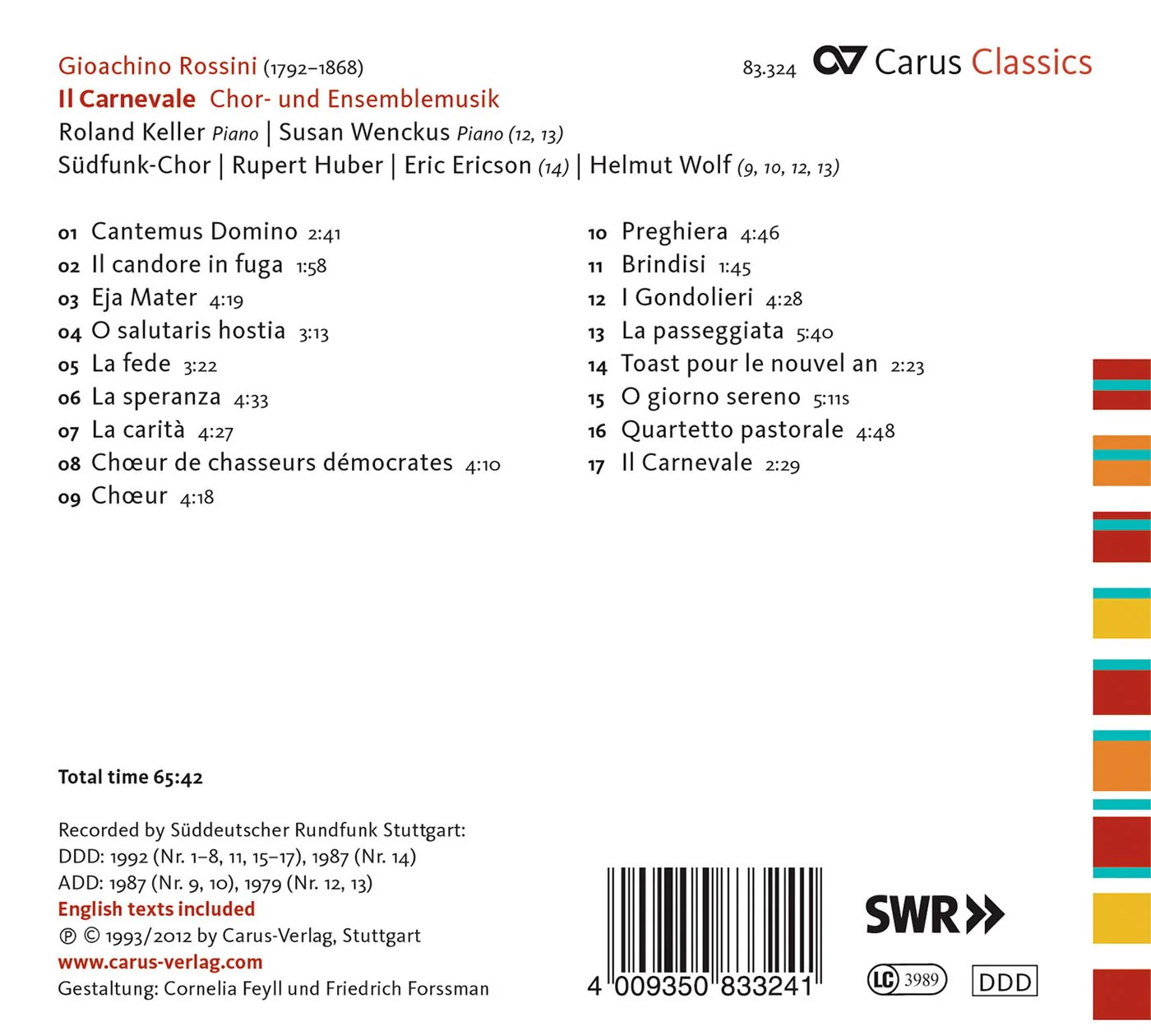 Rossini: il carnevale chor und ensemblemusik - Image 2