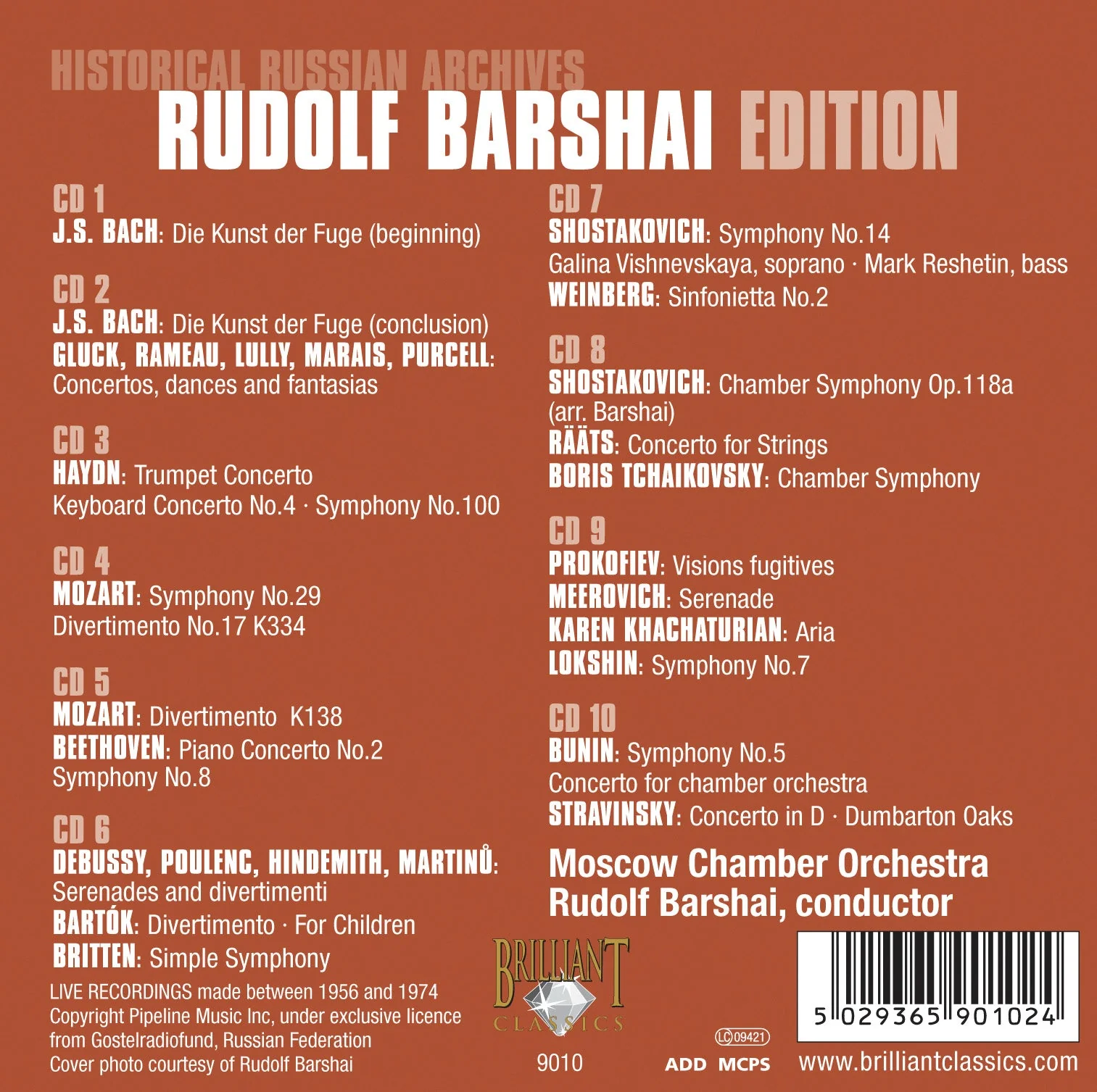 Rudolf Barshai Edition - Image 2