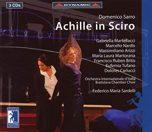 Sarro: Achille In Sciro / Sardelli, Martellacci, Nardis, Arizzi, Et Al - Image 2